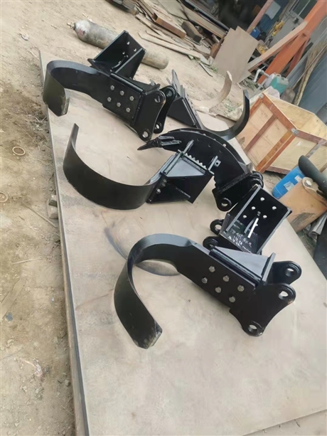 200挖机挖树刀挖机挖树钩子挖机圆弧弯刀挖机u型刀月牙刀