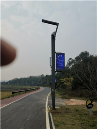 P4双面LED灯杆屏幕