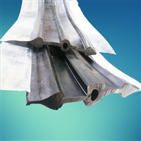 桥梁涵洞建筑构件变形缝 CB型镀锌钢边 中埋式橡胶止水带