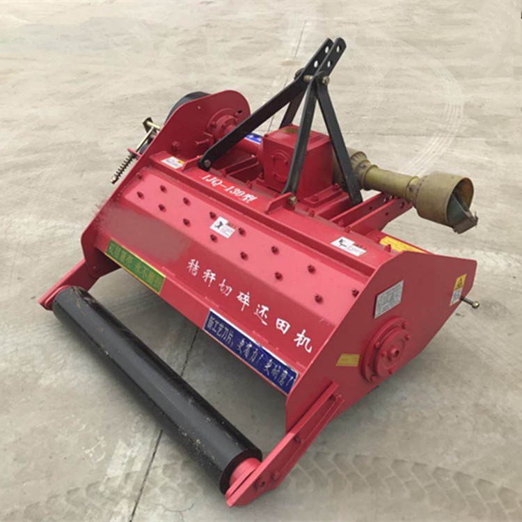 拖拉机牵引式秸秆粉碎还田机小型还田机免费提供视频
