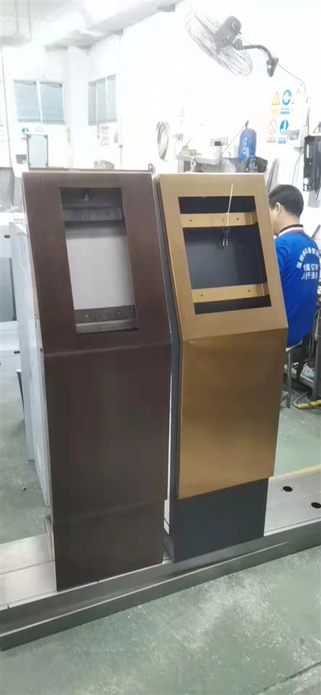 单元门口机立柱不锈钢门禁支架