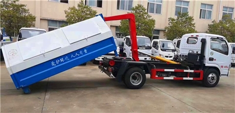 定做养殖场粪污勾臂箱 微型勾臂车 批量勾臂式粪便车采购厂