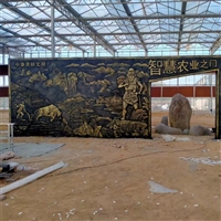 校园仿石玻璃钢浮雕 砂岩雕塑 人物雕刻摆件