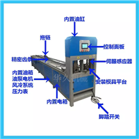  防盗网管材数控液压冲孔机 、不锈钢方管带切割、全自动冲孔机