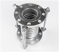 304不锈钢波纹管补偿器 法兰波纹膨胀节密封性好