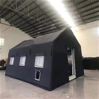 72平餐厅帐篷 充气型大型充气指挥所帐 宿营餐厅班用充气帐篷