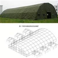 帐篷96指挥帐篷 户外框架网架拉练作训93班84A72餐厅95卫生棉帐篷