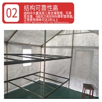 96型通用指挥棉帐篷11.25x9.6x1.8x4.14m