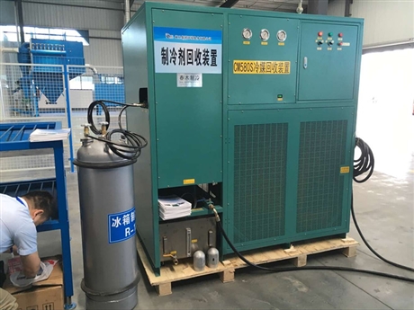 春木廢舊空調(diào)拆解雪種收氟機