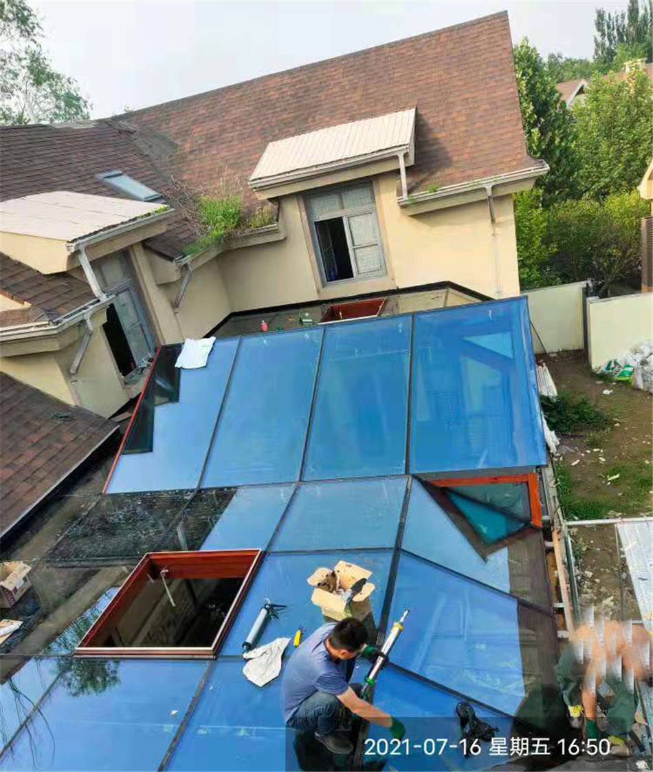 别墅阳光房隔热保温冬暖夏凉节能阳光房北京蓝兴华凌阳光房