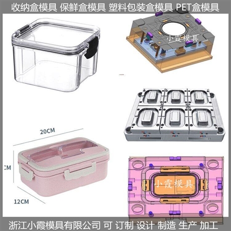 塑胶保温饭盒模具