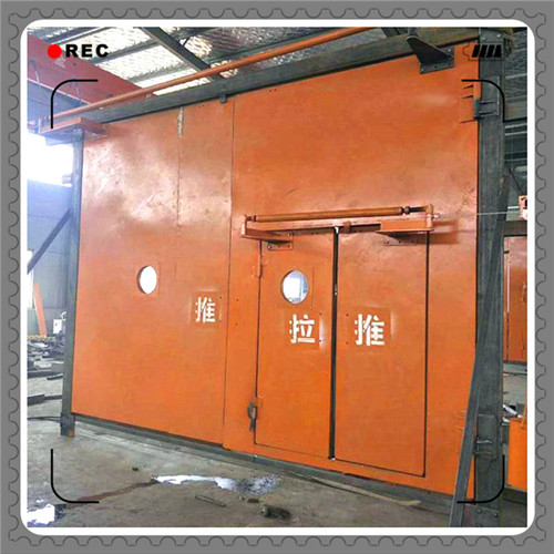 煤矿撞杆式无压风门纯气动控制自动风门矿用可调节式无压风门