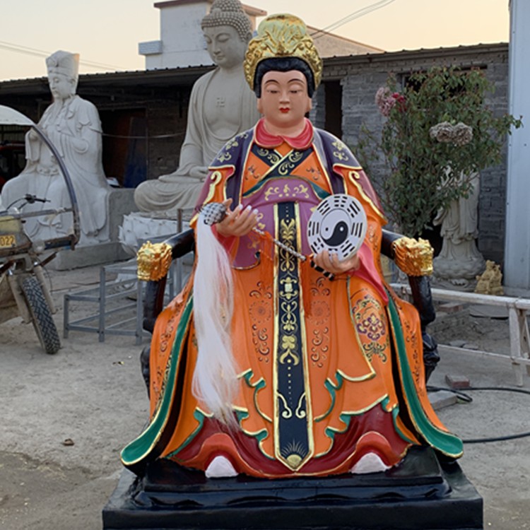 天仙圣母碧霞元君天仙圣母佛像碧霞元君泰山圣母寺庙神像