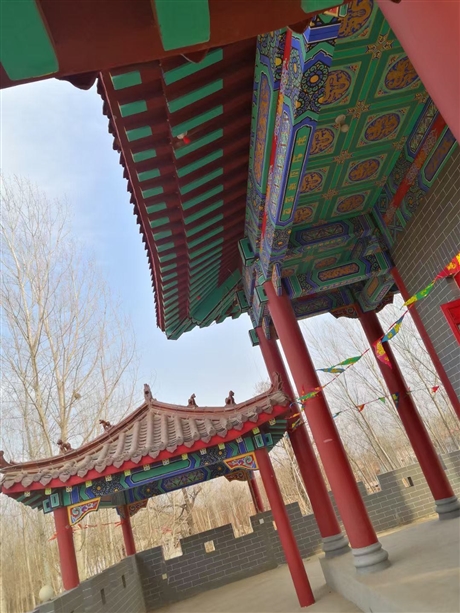 古建筑寺廟油漆彩繪彩畫