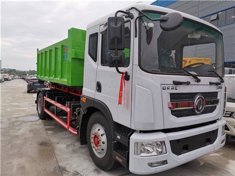 举升+勾臂式_全封闭_粪污勾臂车 6吨8吨12吨15吨支持分期