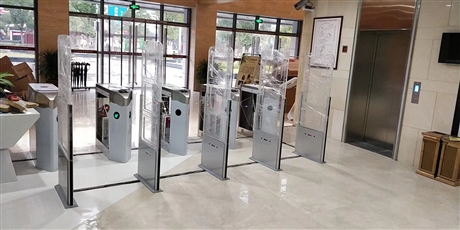 RFID图书防盗检测通道 RFID会议签到门 智慧书房图书防盗门禁