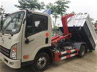 小勾臂3吨3方3立方粪污粪便车 匹配多箱_粪污勾臂车