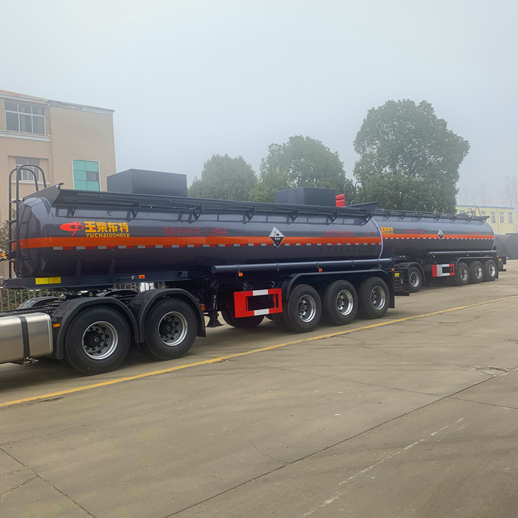 化工牵引危险品运输半挂车  腐蚀品槽罐车 包上户 可分期