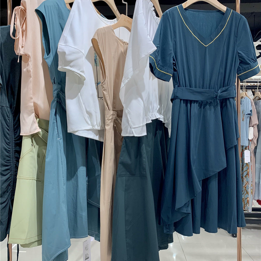 ssyz连衣裙女装批发万达撤柜女装货源