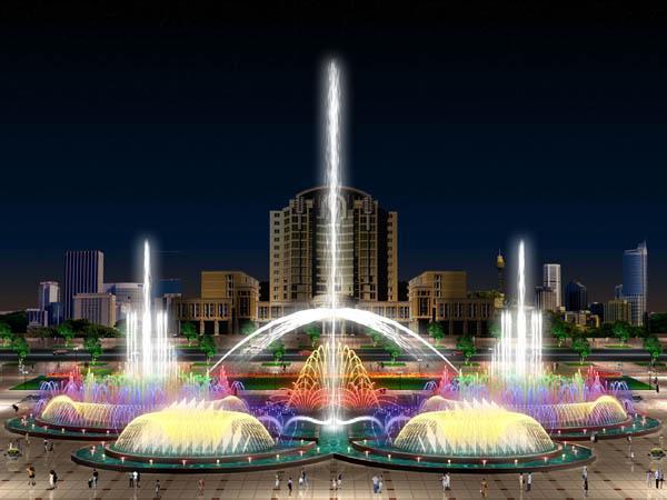 山西忻州网红喊泉厂家 喷泉冷雾设计施工制作 黔南都匀喷泉 施工包送货