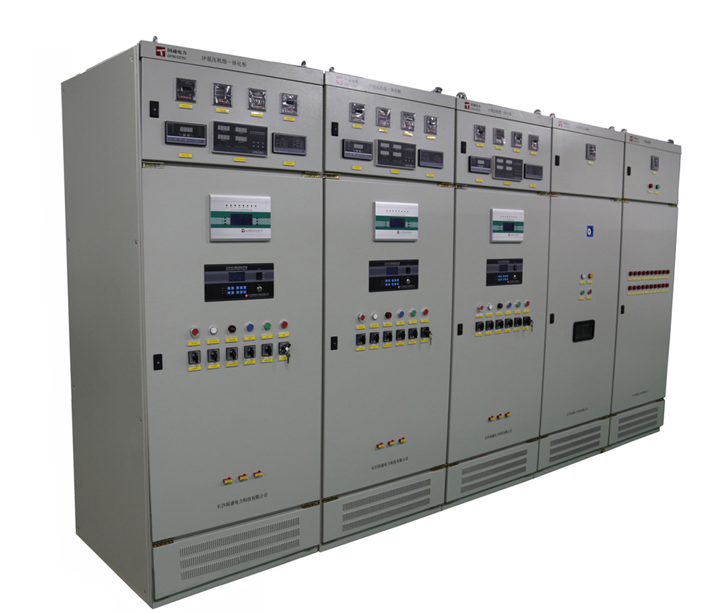 水电站低压机组一体化屏