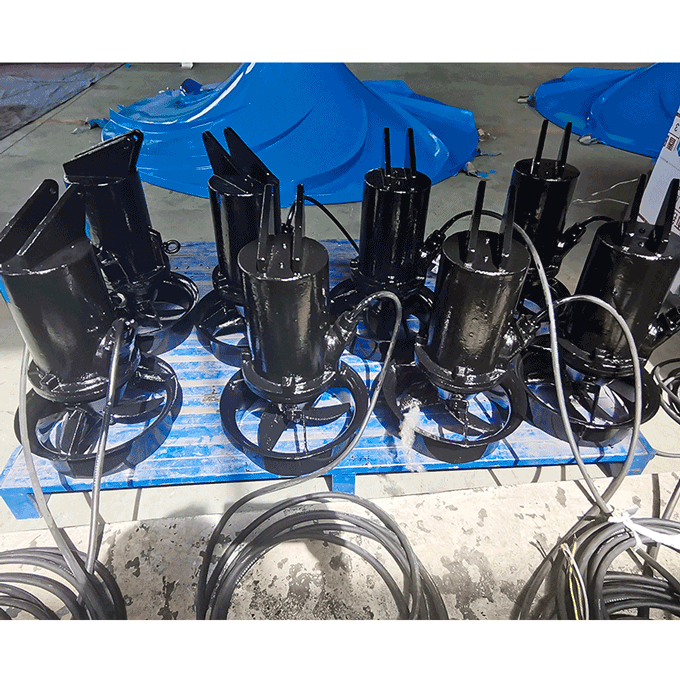 高速创建水流搅拌机 厌氧池混合搅拌机