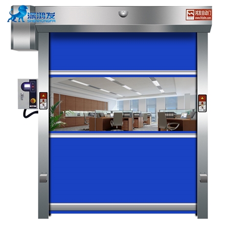 深圳涡轮硬质门定制 硬质快速卷帘门 停车场高速卷帘门