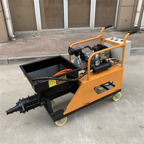 真石漆喷涂机拉毛腻子防火涂料抹墙机小型内外墙抹灰水泥喷浆机