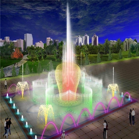 河南漯河噴泉加工廠家 噴泉廠家制作 吉安青原噴泉 施工興超景觀