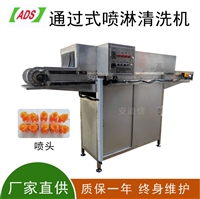 喷淋清洗机 通过式自动喷淋清洗机 不锈钢网带输送清洗机