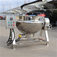 餡料翻炒夾層鍋 辣椒醬刮底攪拌鍋 涼粉米豆腐熬制鍋