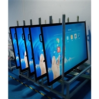 65寸电容触摸查询一体机 幼儿园教学互动一体机 红外触摸一体机