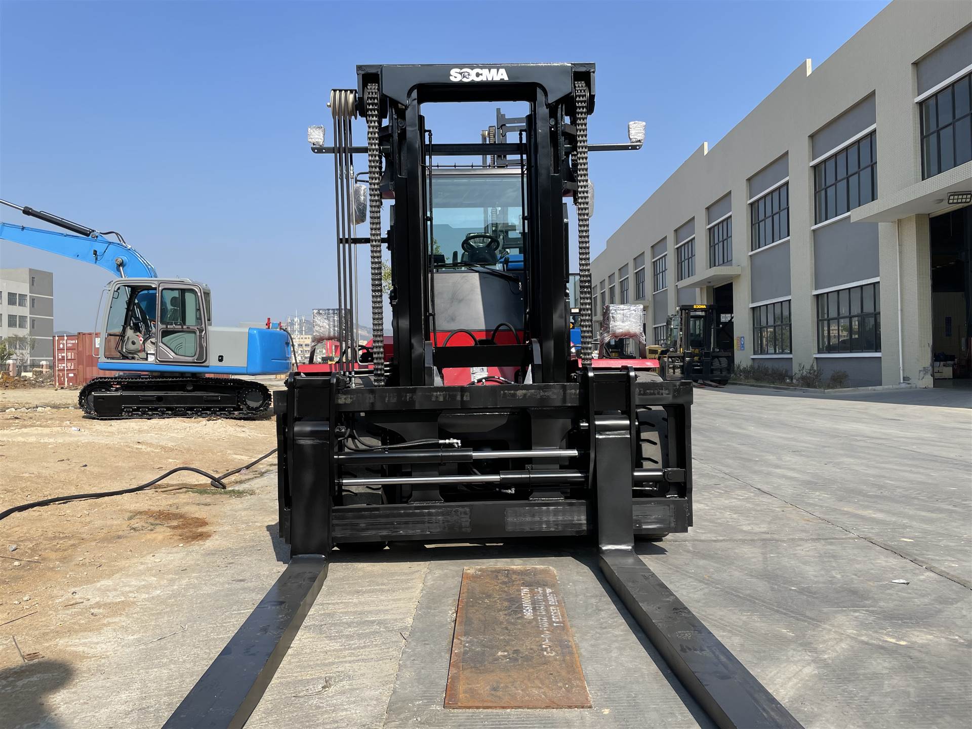 华南重工16吨叉车规格尺寸吨位cpcd160叉车