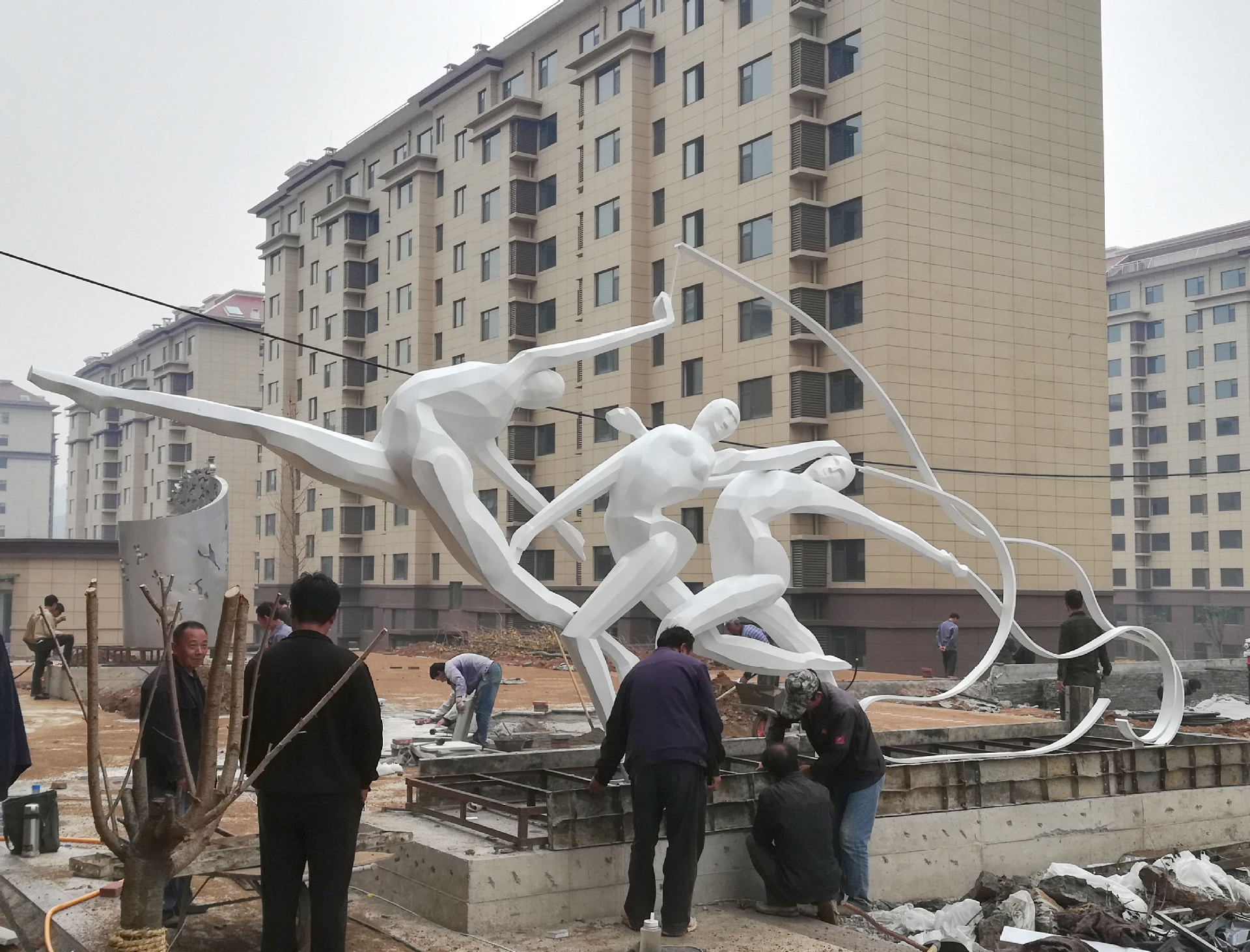 大连铸铜雕塑厂家，大连玻璃钢雕塑，大连白钢雕塑，大连石雕厂家