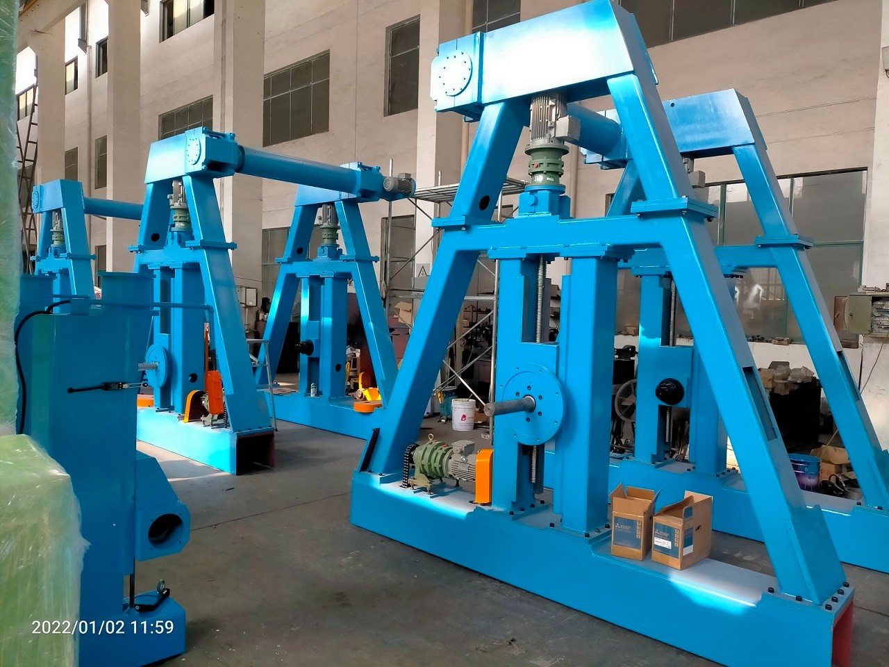 a字龙门行走式收排线放线机