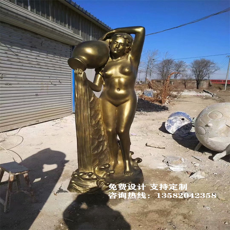山东玻璃钢人物雕塑厂家 树脂雕塑规格