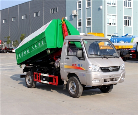 新出产勾臂式15方粪污中转车 15方勾臂式粪污装载车