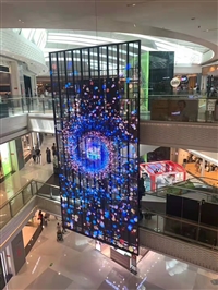 室内户外led透明显示屏 吊装 固定安装 p大屏幕定做定制