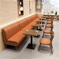 卡座沙发  茶餐厅板式卡座沙发凳 咖啡厅甜品奶茶店桌子  桌椅组合餐饮家具