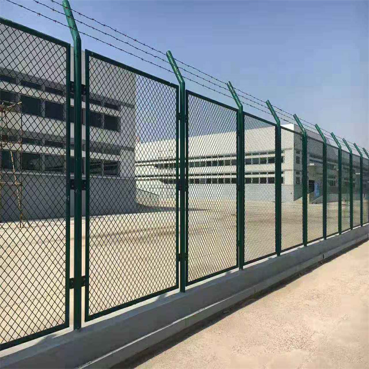 海关综合保税区围网保税区停车场护栏网斜方网护栏