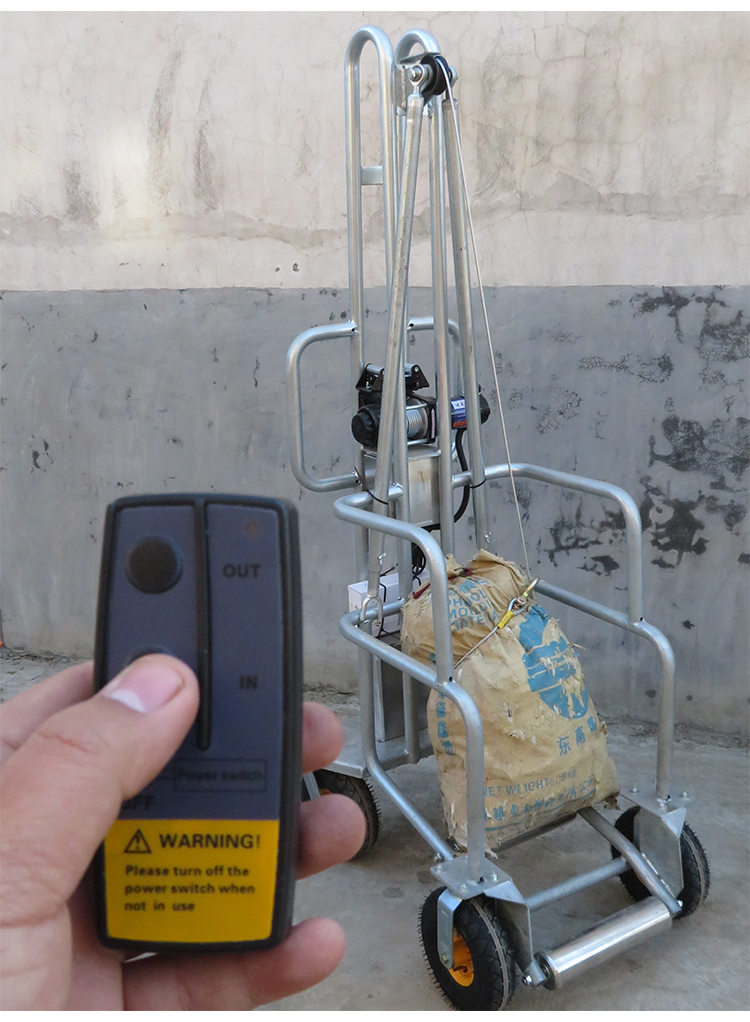 死猪推车手动电动拉死猪车手动死猪拖车