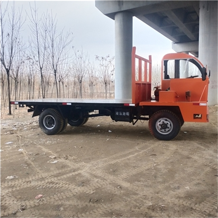 农用六轮平板车工地拉木材用四不像车农用车改装拉钢材平板车