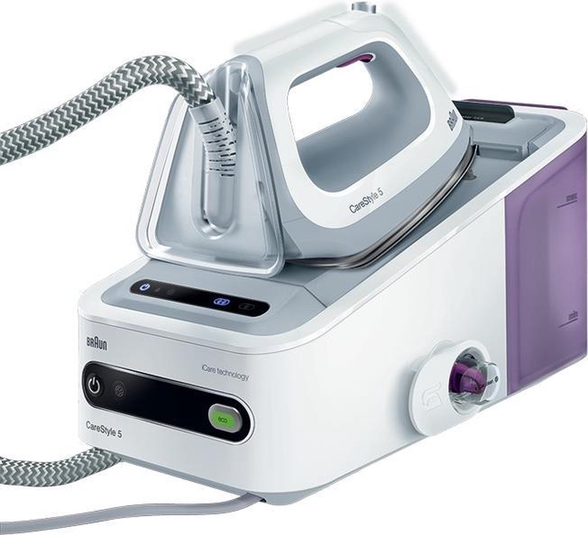 进口braun博朗电熨斗7156pro大功率蒸汽智能增压熨烫机is5043家用