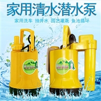 小型抽水泵HOME-9A自动家用积水排水泵