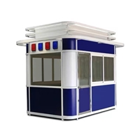 山西多功能钢结构户外值班亭 生产厂家 海关治安亭 高速收费亭小区治安亭