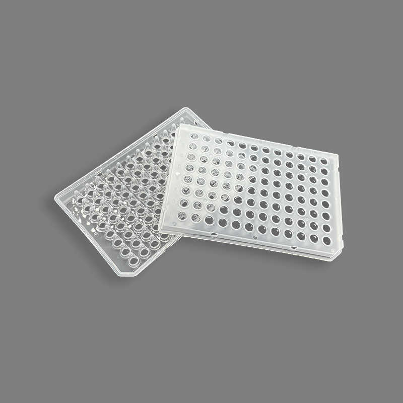 Roche0.1ml半裙边透明PCR板