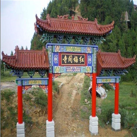湖北咸寧碳化木涼亭 施工琉璃瓦古建牌樓廠家新疆伊犁牌樓歡迎選購(gòu)