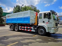 勾臂式污泥污物车厂家 拉8吨的粪和8方的泥用的勾臂车