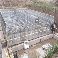 抗浮地埋式箱泵一体化设备 装配式消防水箱 防腐情况