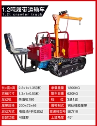 供应大型履带运输车 爬山虎履带车厂家